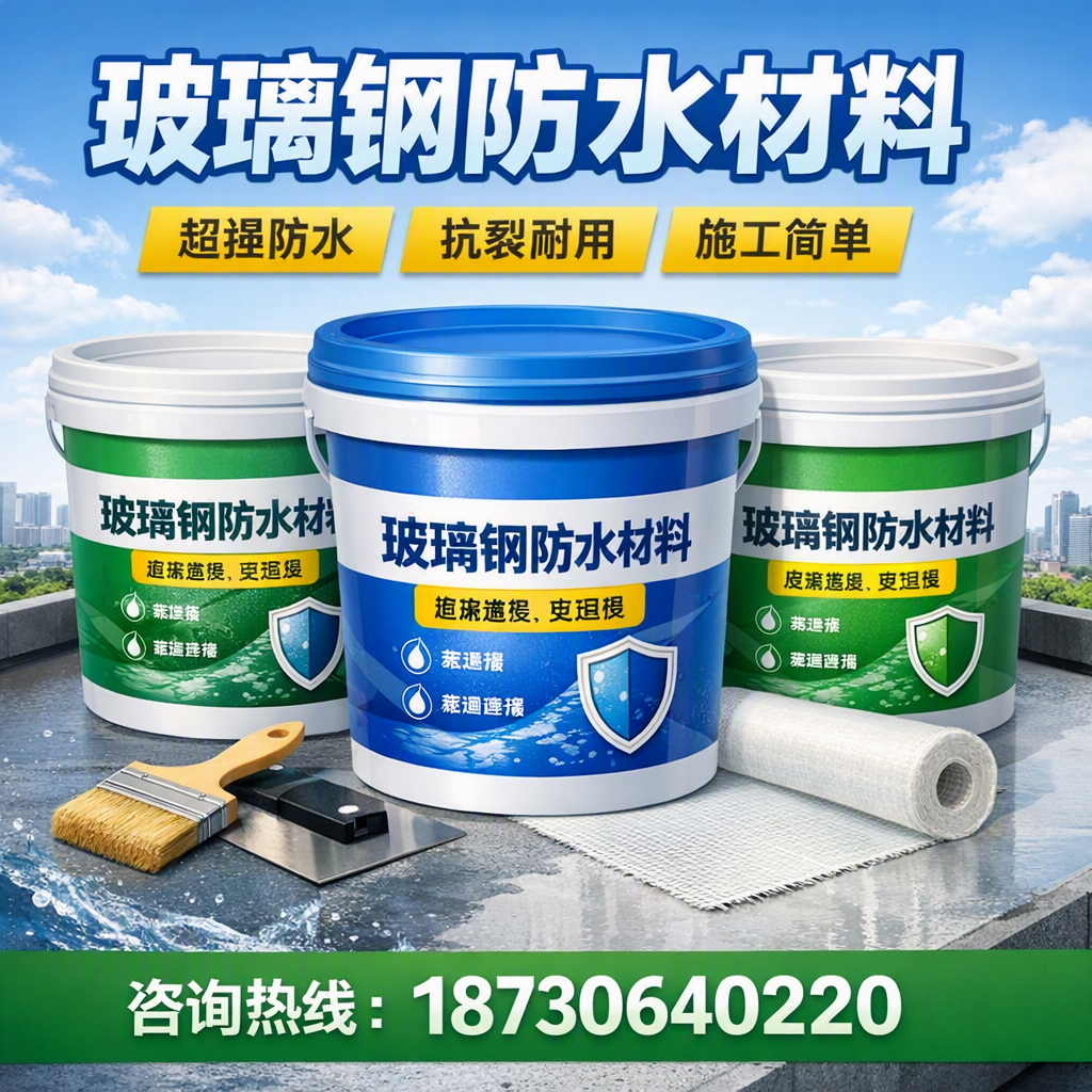 了解玻璃钢防水材料的市场趋势，唐山 企业不可不知